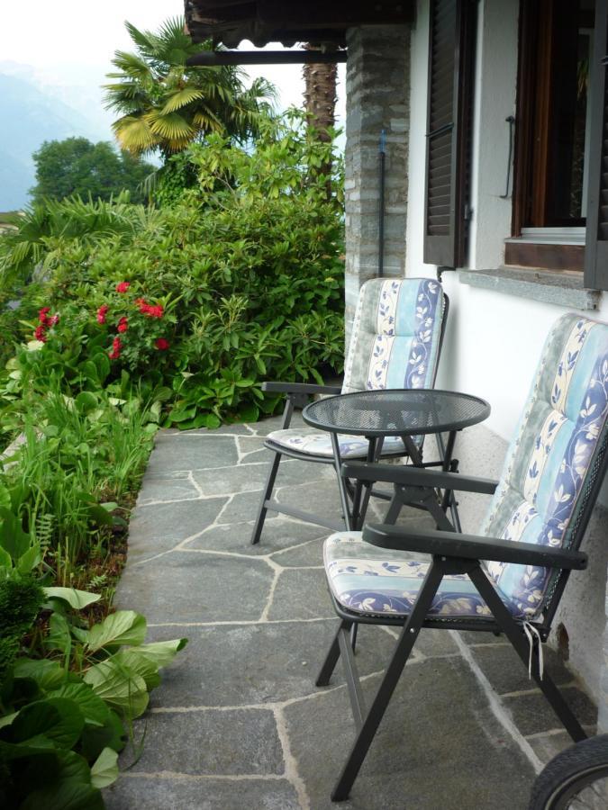 Apartament Casa Petra 1 1/2 Zi, Orgnana 83 Gambarogno Zewnętrze zdjęcie